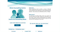 Desktop Screenshot of mintocounsellingcentre.org